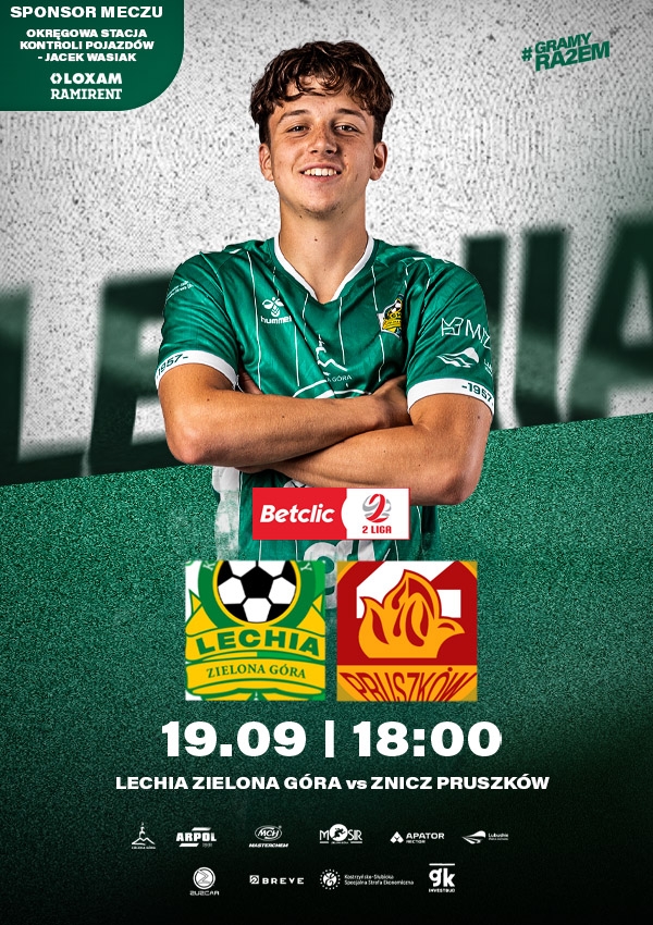 Bilety KS Lechia Zielona Góra vs MKS Znicz Pruszków