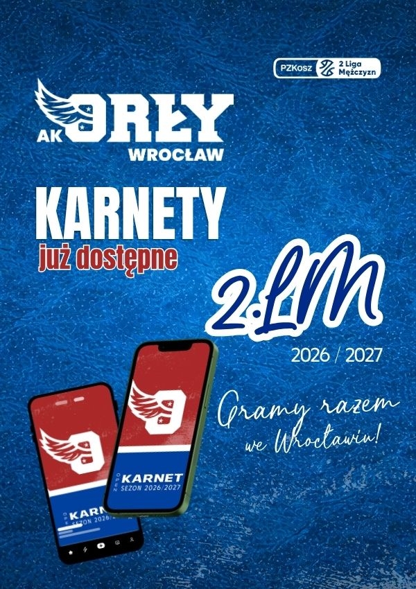 Bilety Akademia Koszykówki Orły Wrocław 2026/2027