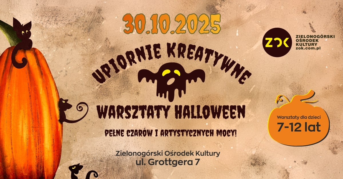 Upiornie Kreatywne warsztaty Halloween pełne czarów i artystycznych mocy!