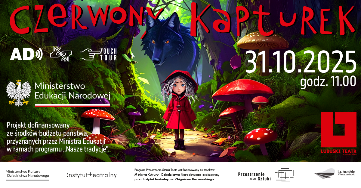 CZERWONY KAPTUREK / AD, PJM,TOUCH TOUR *